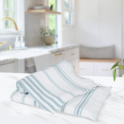 Hand Towels for Kitchen Quick Drying 16 x 28 Inch by Ample Decor - 2 Pcs