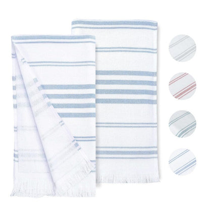 Hand Towels for Kitchen Quick Drying 16 x 28 Inch by Ample Decor - 2 Pcs