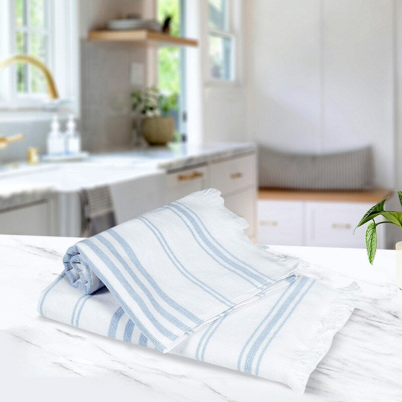 Hand Towels for Kitchen Quick Drying 16 x 28 Inch by Ample Decor - 2 Pcs