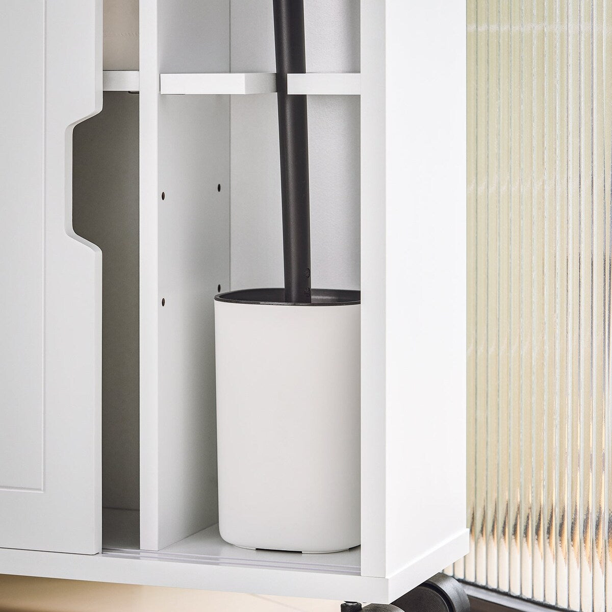 Haotian BZR31-W, Toilet Paper Storage Cabinet - White - White