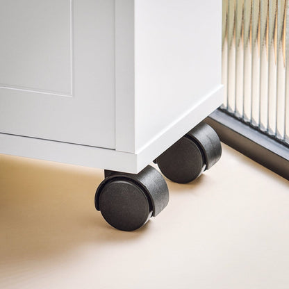 Haotian BZR31-W, Toilet Paper Storage Cabinet - White - White