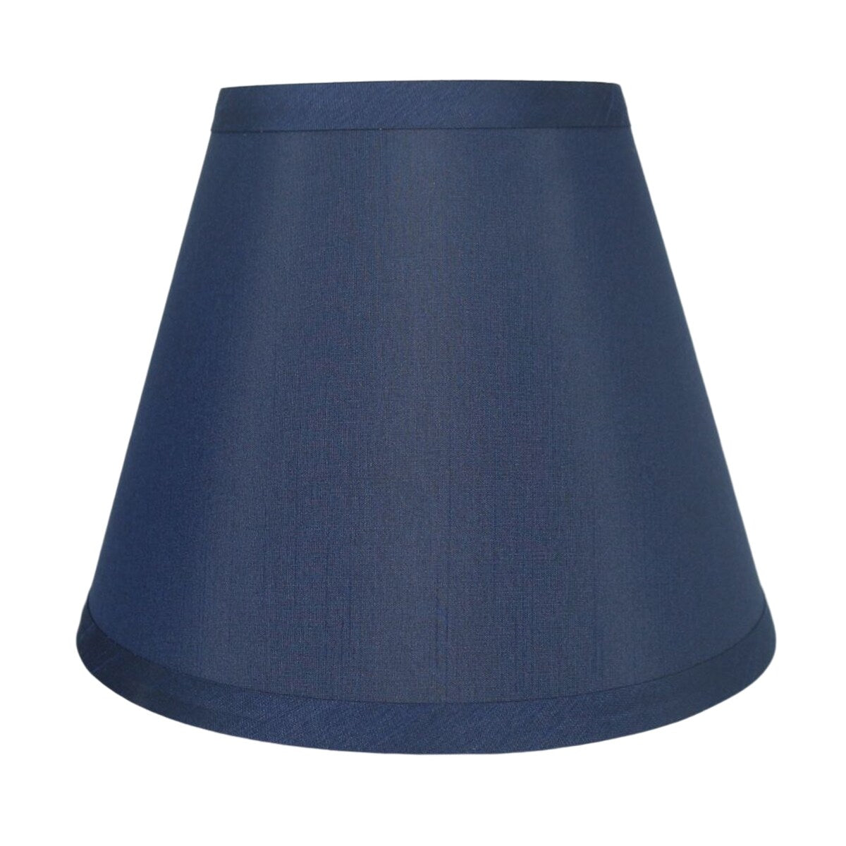 Hardback Faux Silk Conical Lamp Shade, 5 inch Top, 9 inch Bottom, 7 inch Slant