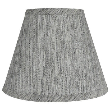 Hardback Faux Silk Conical Lamp Shade, 5 inch Top, 9 inch Bottom, 7 inch Slant
