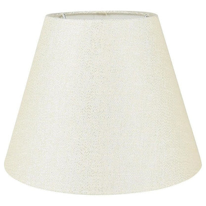 Hardback Faux Silk Conical Lamp Shade, 5 inch Top, 9 inch Bottom, 7 inch Slant