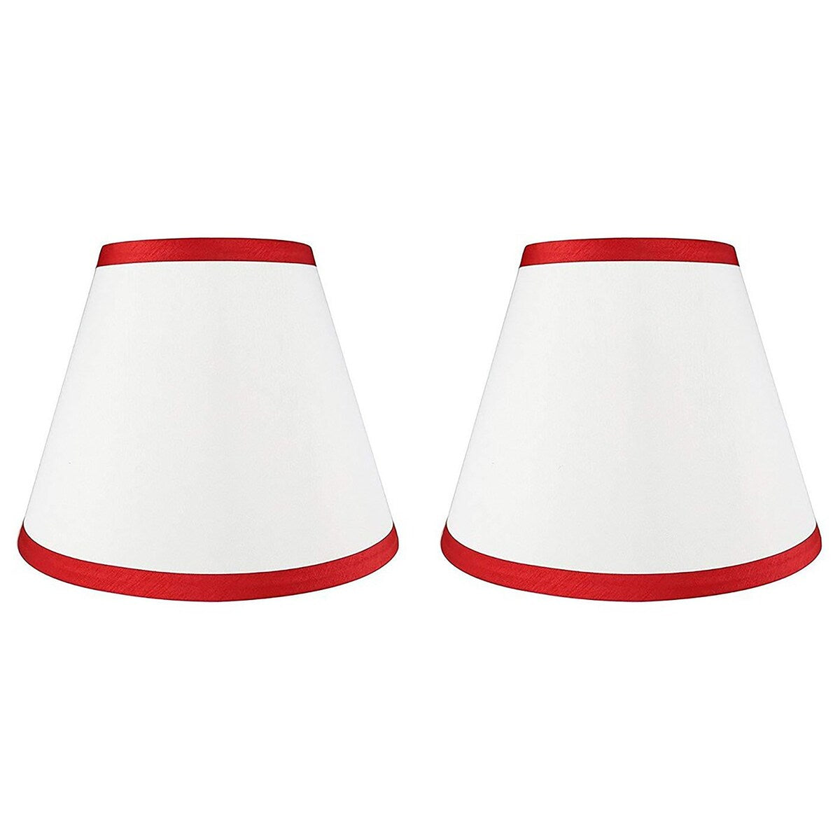 Hardback Faux Silk Conical Lamp Shade, 5 inch Top, 9 inch Bottom, 7 inch Slant