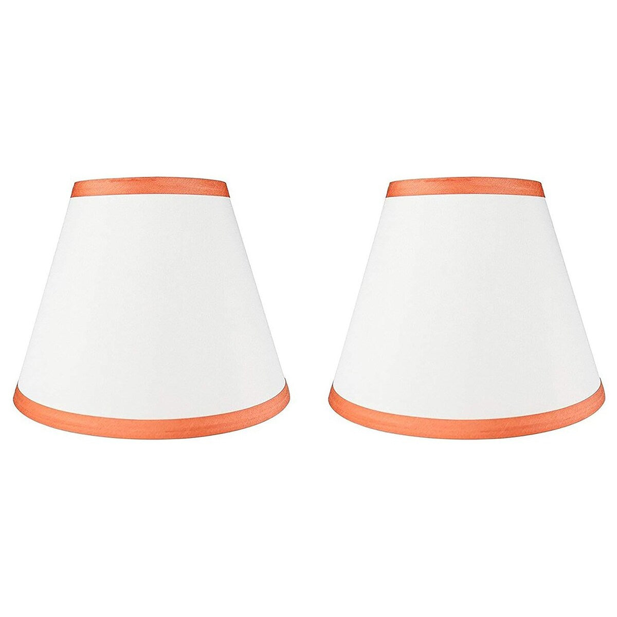 Hardback Faux Silk Conical Lamp Shade, 5 inch Top, 9 inch Bottom, 7 inch Slant