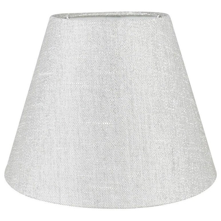 Hardback Faux Silk Conical Lamp Shade, 5 inch Top, 9 inch Bottom, 7 inch Slant