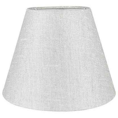 Hardback Faux Silk Conical Lamp Shade, 5 inch Top, 9 inch Bottom, 7 inch Slant
