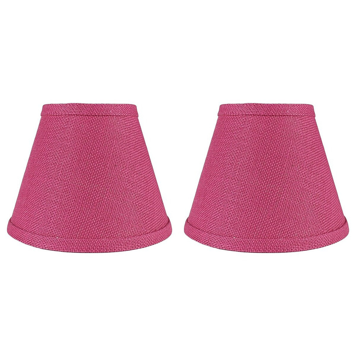 Hardback Faux Silk Conical Lamp Shade, 5 inch Top, 9 inch Bottom, 7 inch Slant