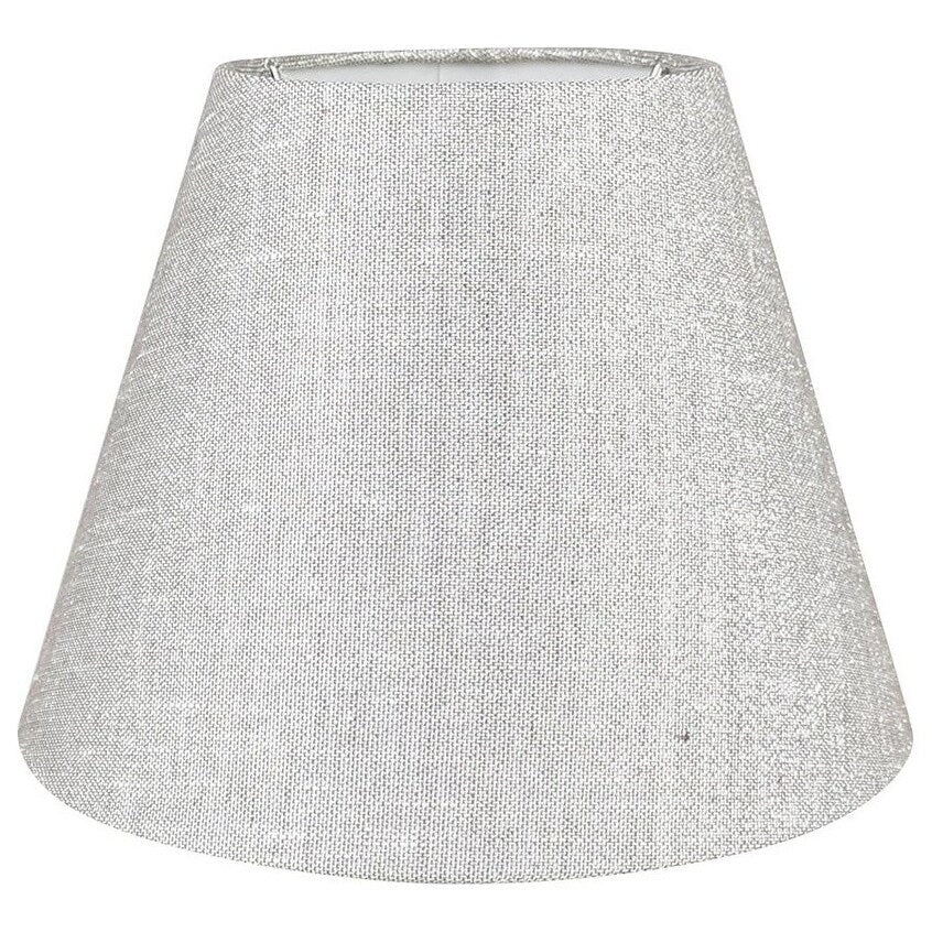 Hardback Faux Silk Conical Lamp Shade, 5 inch Top, 9 inch Bottom, 7 inch Slant