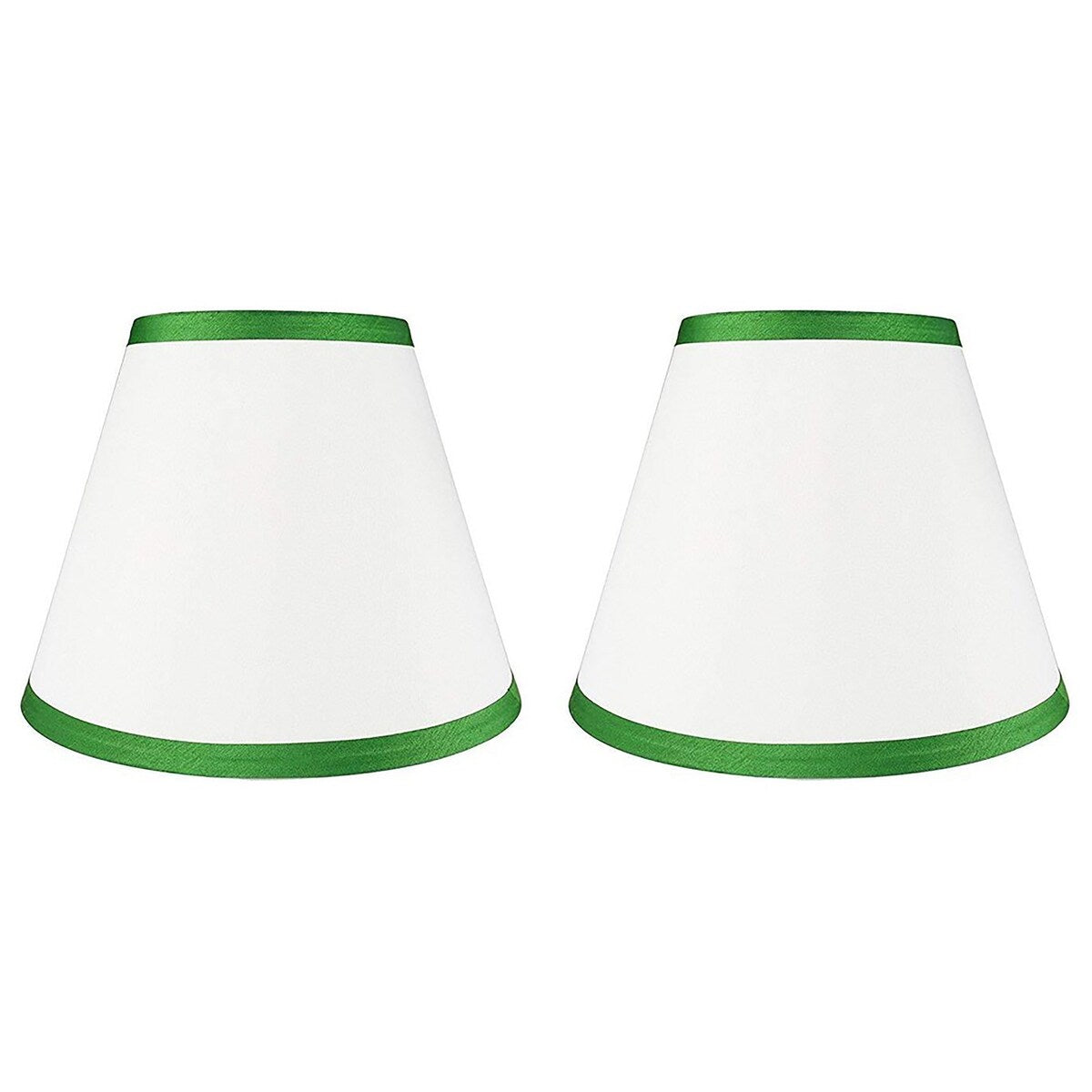 Hardback Faux Silk Conical Lamp Shade, 5 inch Top, 9 inch Bottom, 7 inch Slant