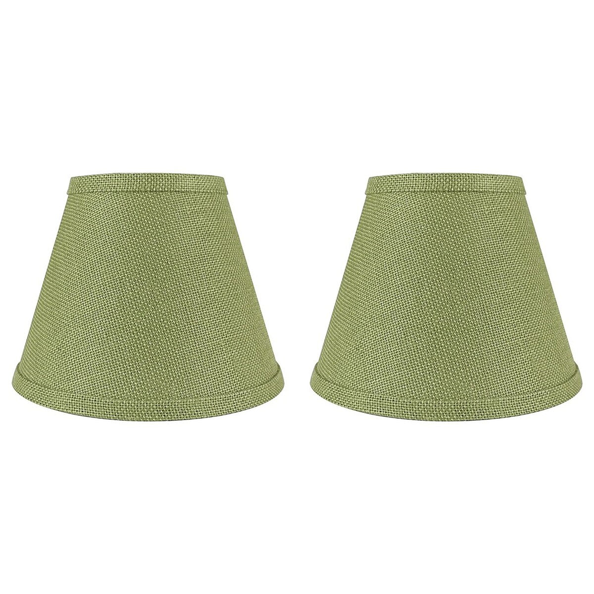 Hardback Faux Silk Conical Lamp Shade, 5 inch Top, 9 inch Bottom, 7 inch Slant