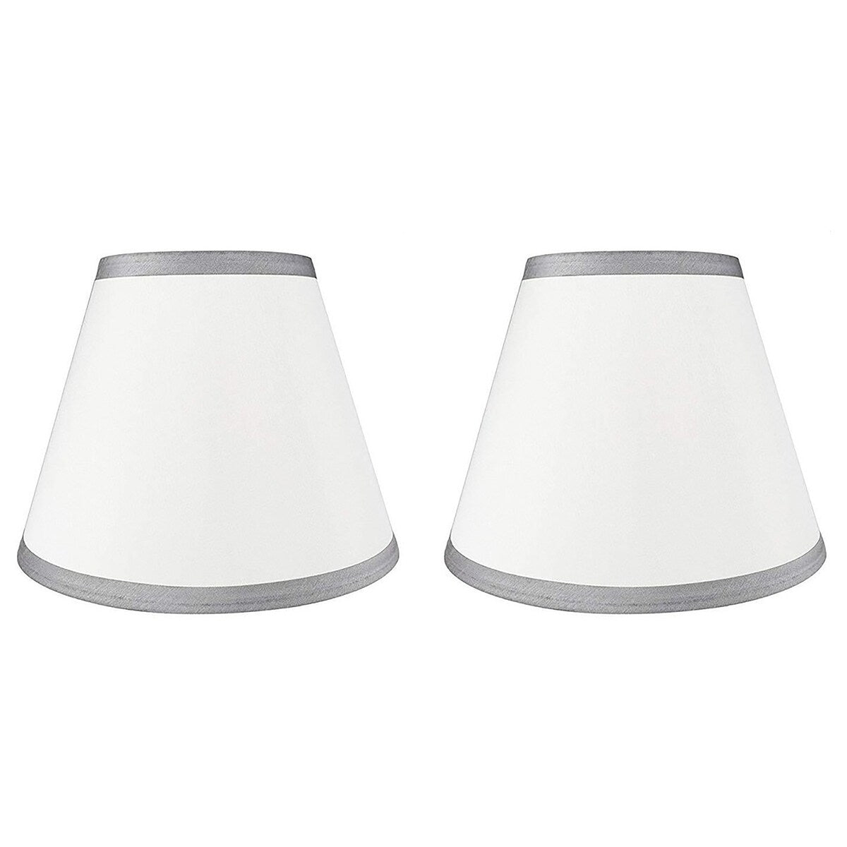 Hardback Faux Silk Conical Lamp Shade, 5 inch Top, 9 inch Bottom, 7 inch Slant