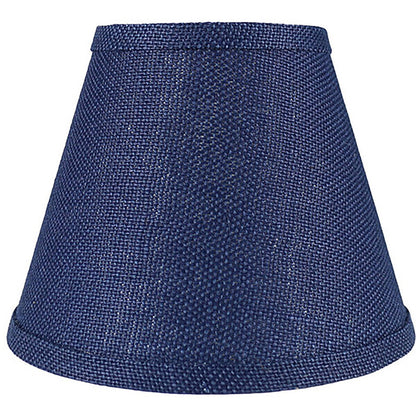 Hardback Faux Silk Conical Lamp Shade, 5 inch Top, 9 inch Bottom, 7 inch Slant