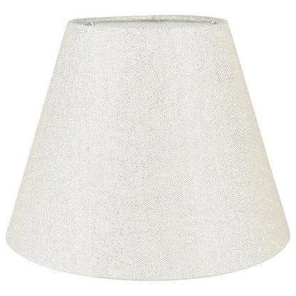 Hardback Faux Silk Conical Lamp Shade, 5 inch Top, 9 inch Bottom, 7 inch Slant