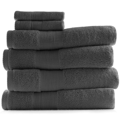 Hearth & Harbor 100 Percent Cotton Ultra Soft and Absorbent Bath Towel Set