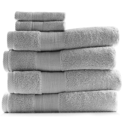 Hearth & Harbor 100 Percent Cotton Ultra Soft and Absorbent Bath Towel Set