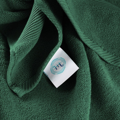 Hearth & Harbor 100 Percent Cotton Ultra Soft and Absorbent Bath Towel Set