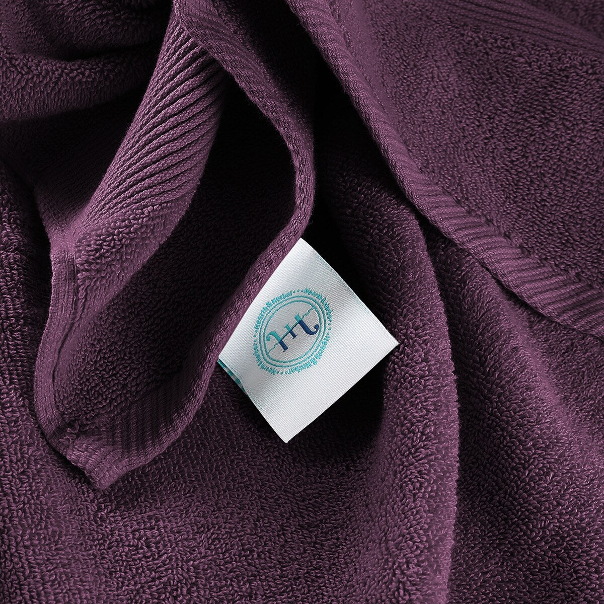 Hearth & Harbor 100 Percent Cotton Ultra Soft and Absorbent Bath Towel Set