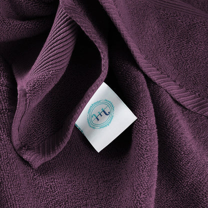 Hearth & Harbor 100 Percent Cotton Ultra Soft and Absorbent Bath Towel Set