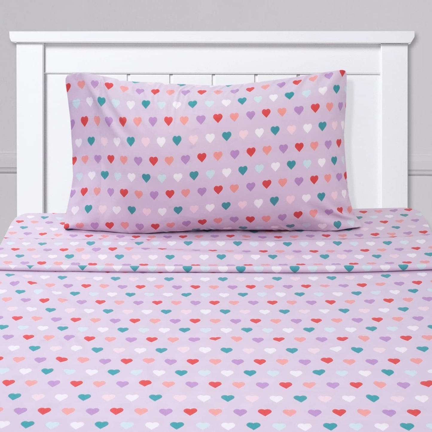 Hearts Sheet Set by Sweet Home Collection - Multi