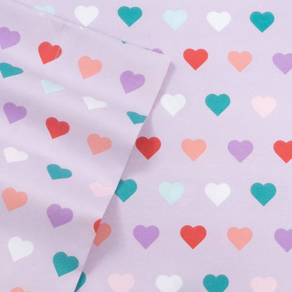 Hearts Sheet Set by Sweet Home Collection - Multi
