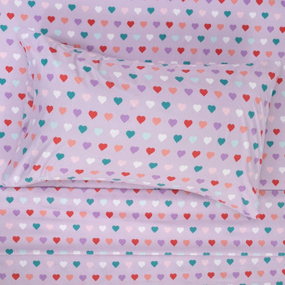 Hearts Sheet Set by Sweet Home Collection - Multi
