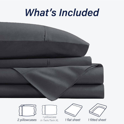 Home Essential Soft Microfiber Smart Sheet Storage Pocket Bedding Sheet Set