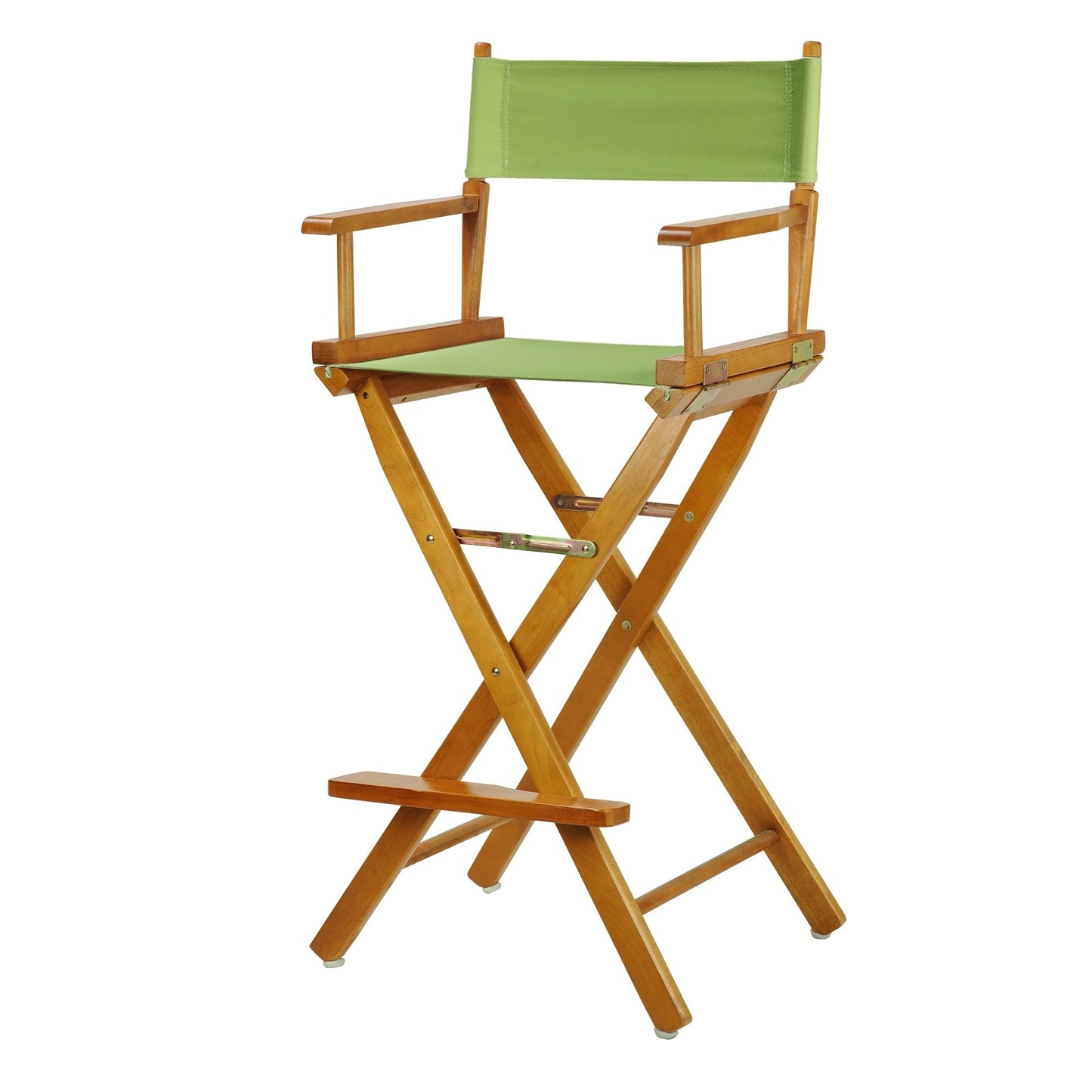 Honey Oak Frame 30-inch Director's Chair