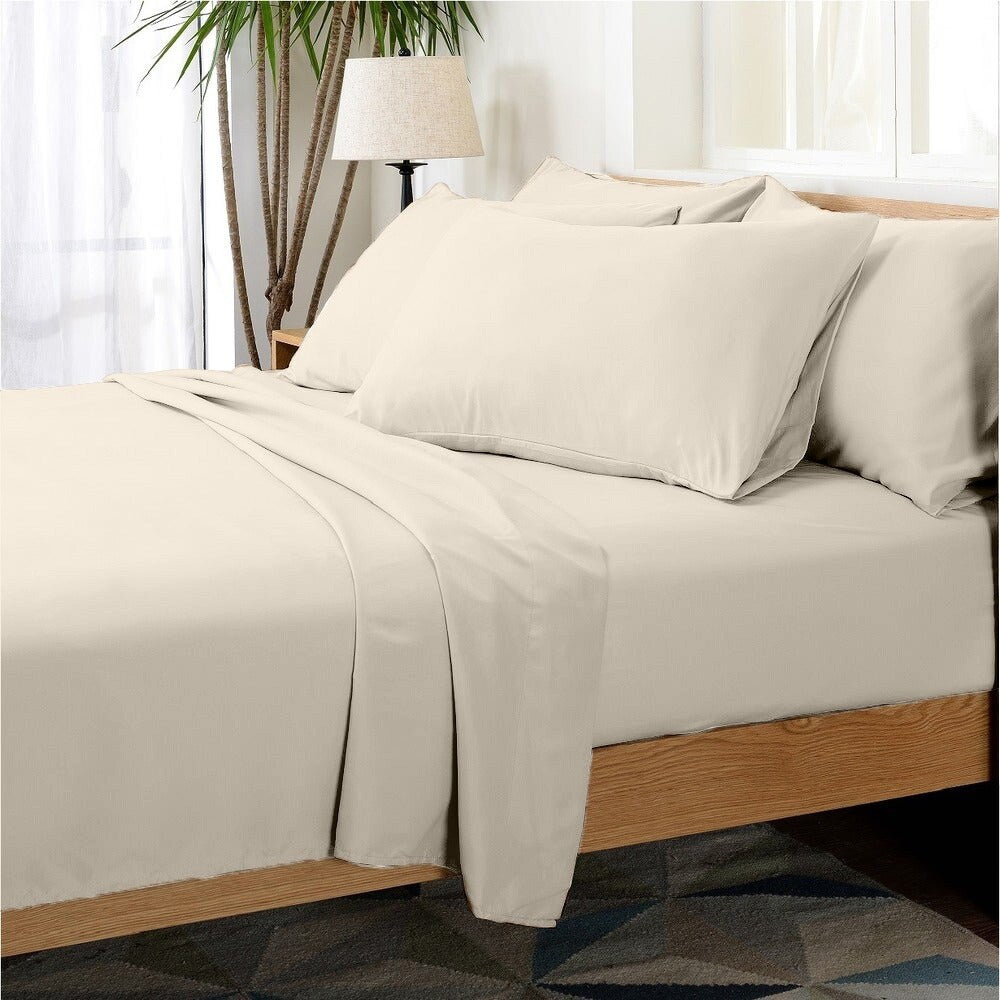 Hotel Collection Rayon derived from Bamboo Bed Sheet Set - 6 Piece