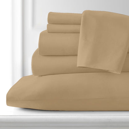 Hotel Collection Rayon derived from Bamboo Bed Sheet Set - 6 Piece