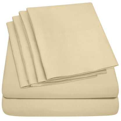 Hotel Collection Rayon derived from Bamboo Bed Sheet Set - 6 Piece