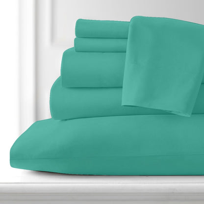 Hotel Collection Rayon derived from Bamboo Bed Sheet Set - 6 Piece