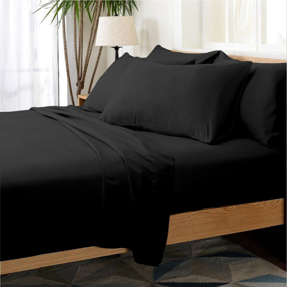 Hotel Collection Rayon derived from Bamboo Bed Sheet Set - 6 Piece