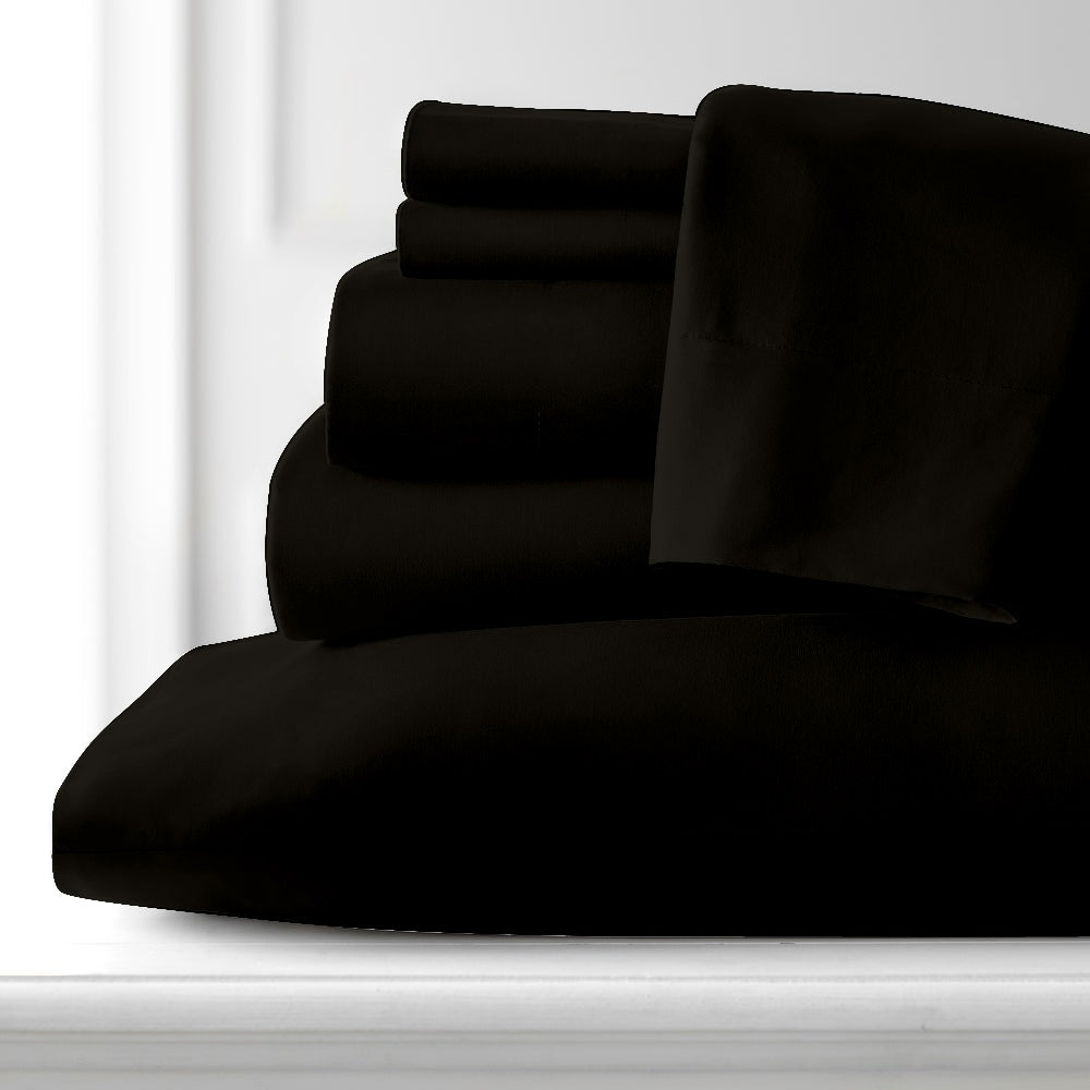 Hotel Collection Rayon derived from Bamboo Bed Sheet Set - 6 Piece