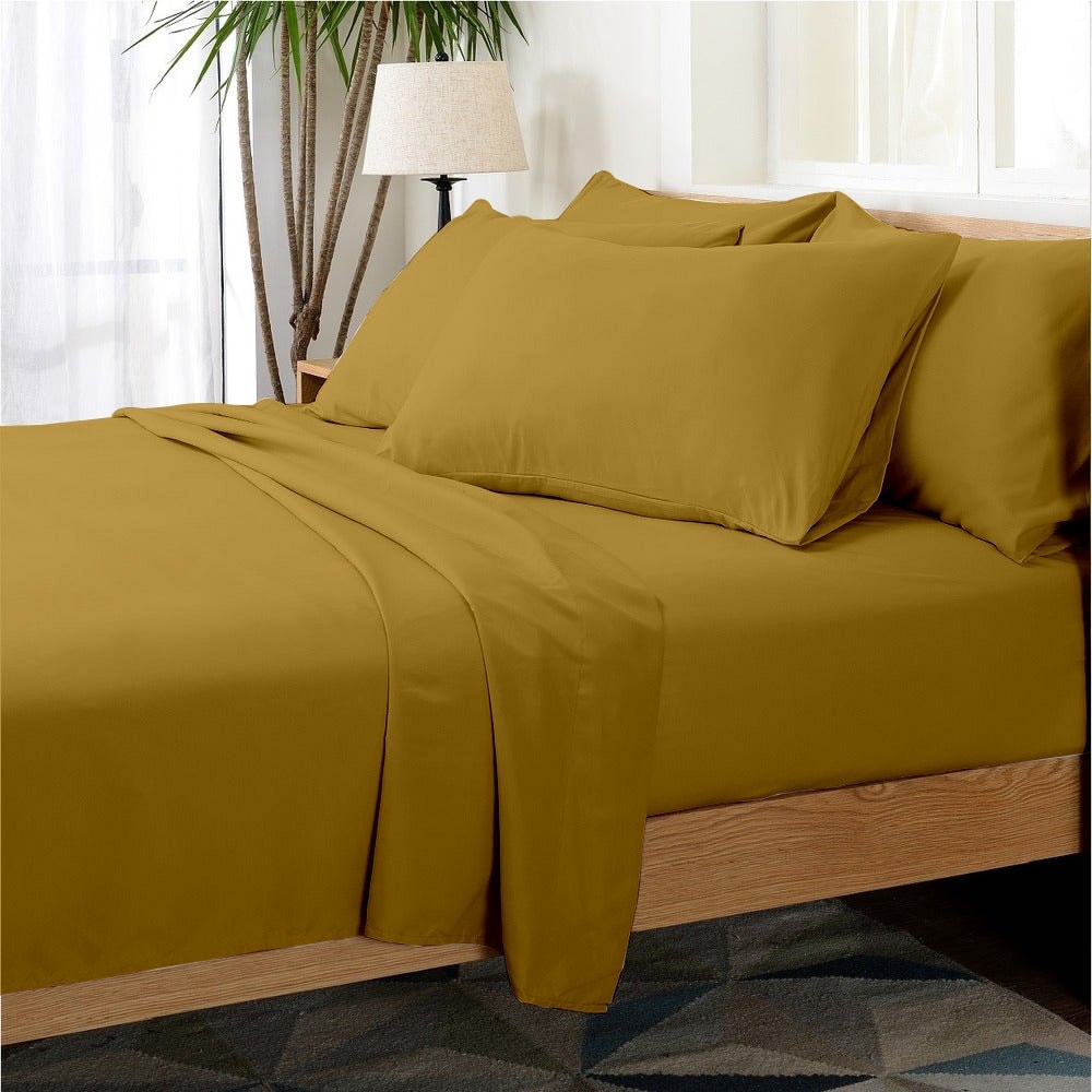 Hotel Collection Rayon derived from Bamboo Bed Sheet Set - 6 Piece