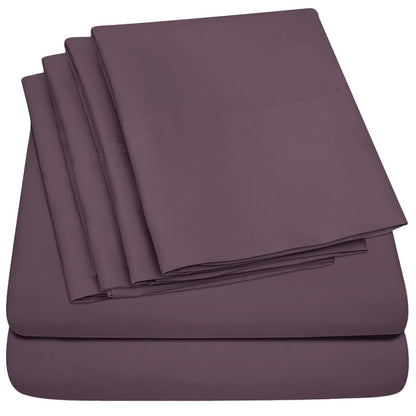 Hotel Collection Rayon derived from Bamboo Bed Sheet Set - 6 Piece