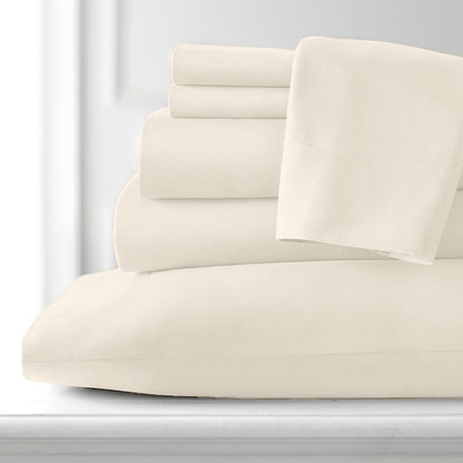 Hotel Collection Rayon derived from Bamboo Bed Sheet Set - 6 Piece