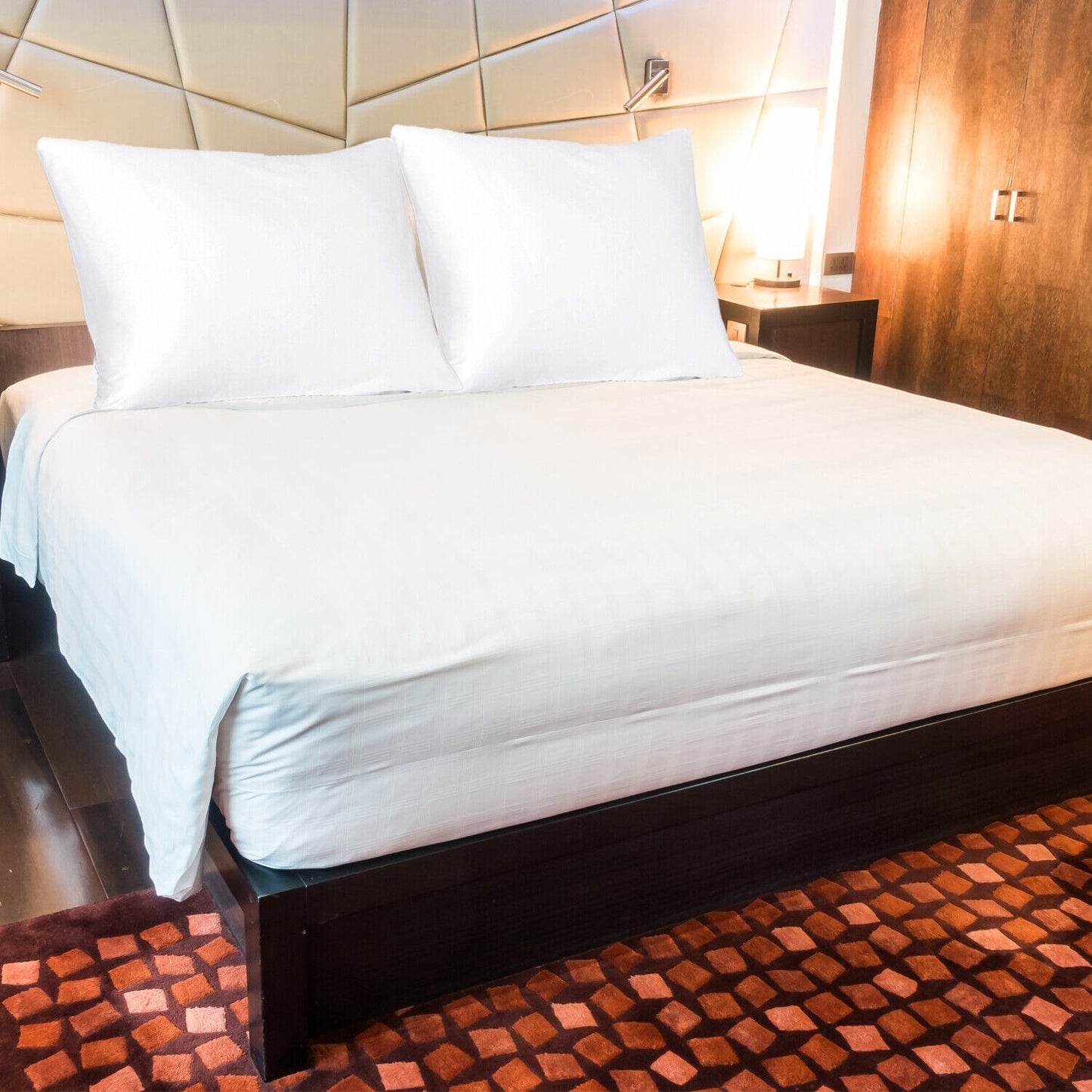 Hotel Collection White Soft Sateen Turkish Cotton Pillowcases Set of 4