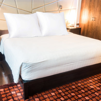 Hotel Collection White Soft Sateen Turkish Cotton Pillowcases Set of 4