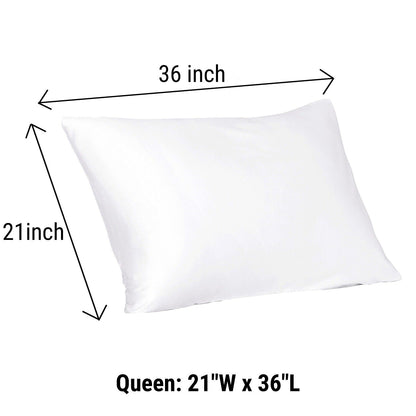 Hotel Collection White Soft Sateen Turkish Cotton Pillowcases Set of 4