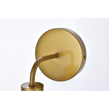 Hudson 1-light Bath Sconce with Frosted Globe Shade