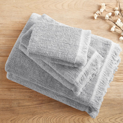 INK+IVY Atlas Cotton Dobby Slub 6 Piece Towel Set