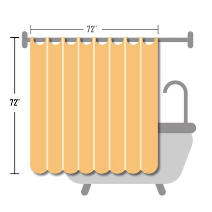 INK+IVY Imani Cotton Printed Shower Curtain with Chenille