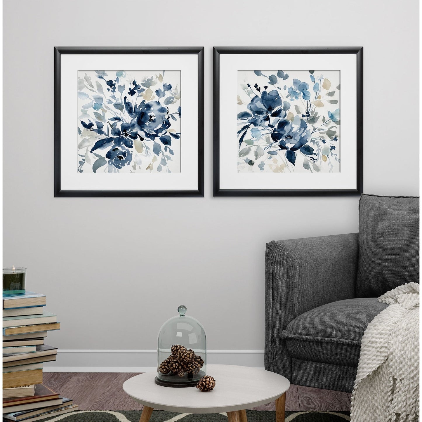 Indigo Garden I -2 Piece Set