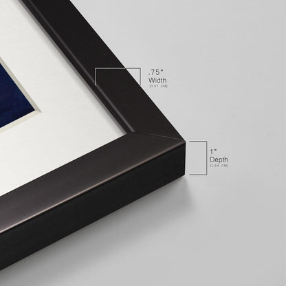 Indigo Spring I-Premium Gallery Framed Print - Ready to Hang