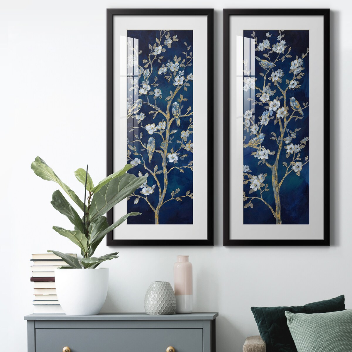 Indigo Spring I-Premium Gallery Framed Print - Ready to Hang