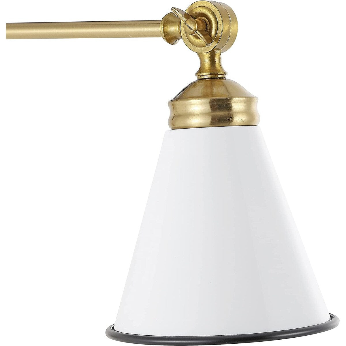 WINGBO Industrial Swing Arm Wall Sconce with Metal Shade,2-Pack...