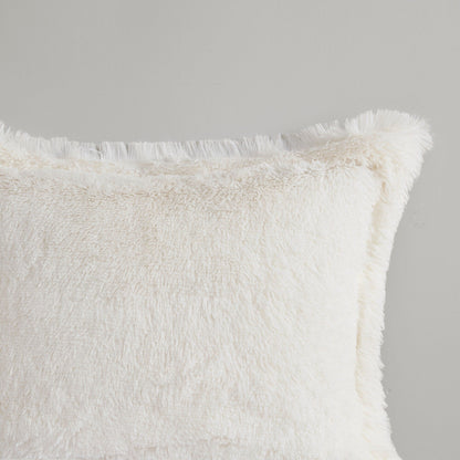 Intelligent Design Effie Shaggy Fur Reversible Comforter Set