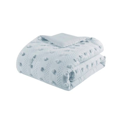 Intelligent Design Vera Clip Jacquard Comforter Set